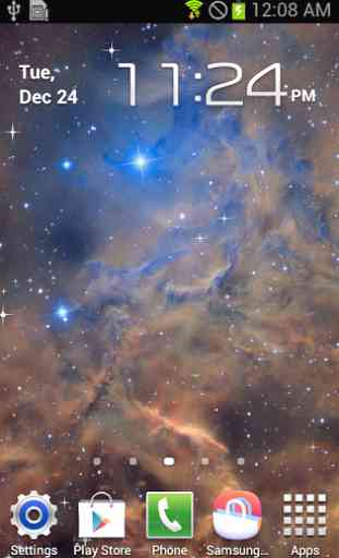 Galaxy Nebula Live Wallpaper 1