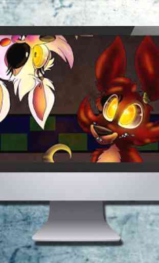 HD Wallpaper Foxy Mangle 2
