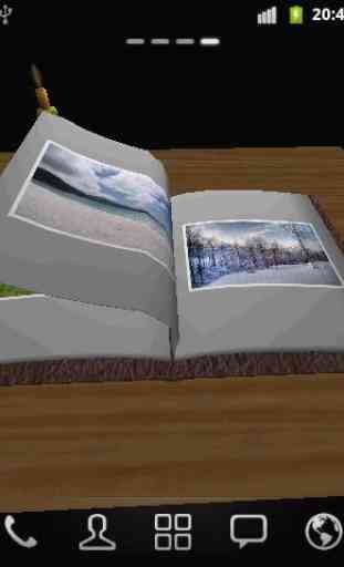 Livre Photo 3D Live Wallpaper 3