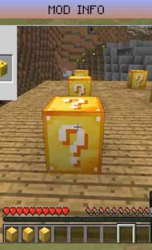 Lucky Gold Blocks for MCPE 2