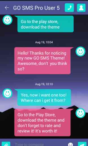 Magic Color SMS Thème 3