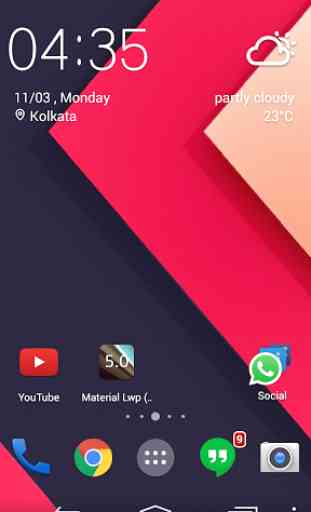 Material Lwp (Android 5.0) 2