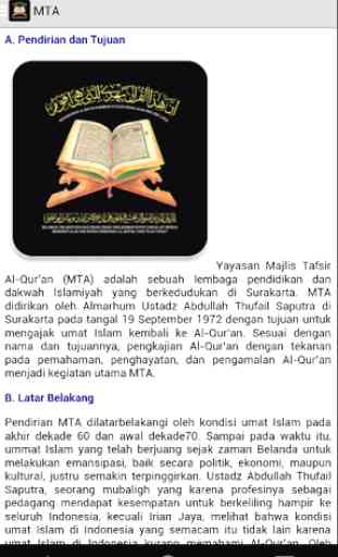 MTA | Majelis Tafsir Al Quran 1