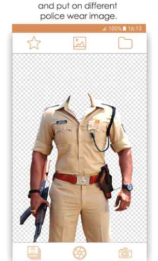 My Photo Police Suit Editor 1