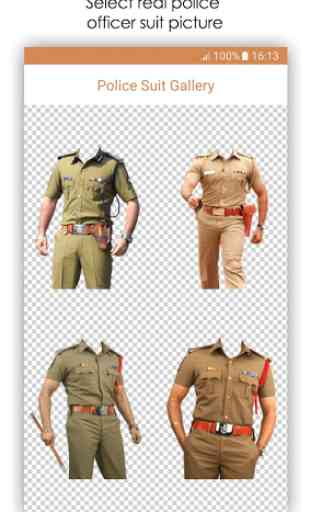 My Photo Police Suit Editor 2
