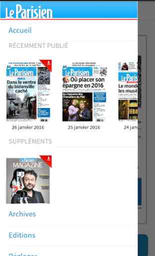 Nouveau Journal Le Parisien 1