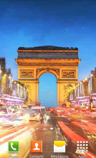 Paris Fond d'écran Animé 2