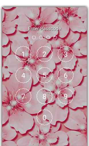 Pink Zipper Lock Screen 3