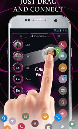 PinkBubble Contacts & Dialer 3