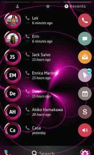 PinkBubble Contacts & Dialer 4
