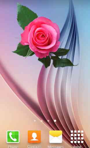 Rose Fleurs Gif 1