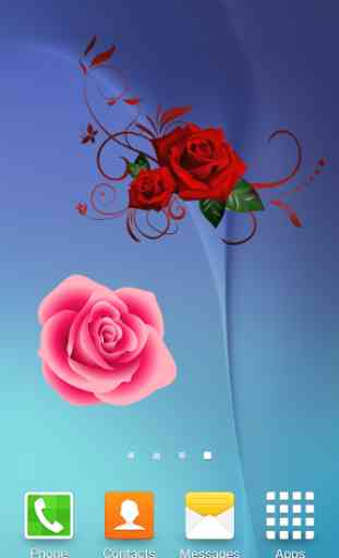 Rose Fleurs Gif 4
