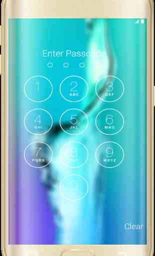 S7 Galaxy Lock Screen 2