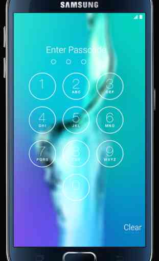 S7 Galaxy Lock Screen 3