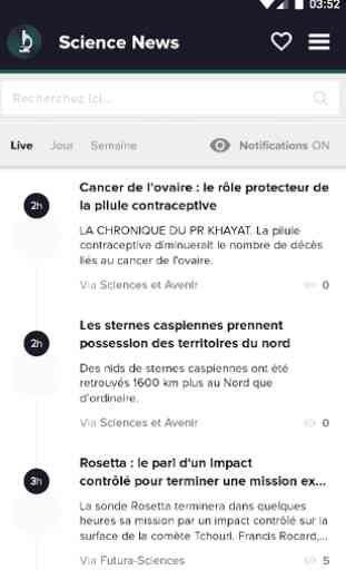 Science Nouvelles: ScienceNews 3