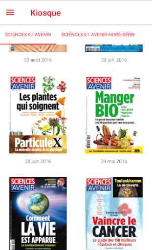 Sciences et Avenir magazine 4