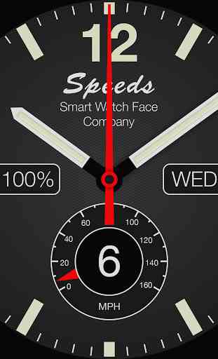 Speeds Watch Face 4