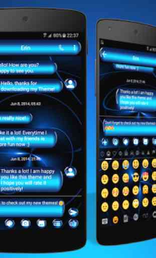 SpheresBlue SMS Messages 1