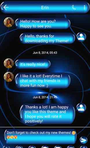 SpheresBlue SMS Messages 2