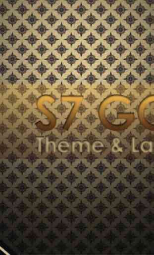 Theme for Galaxy S7 Gold 2