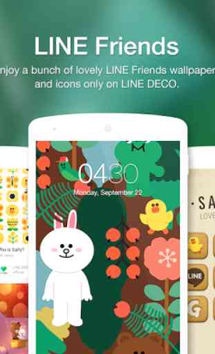 Wallpapers, Icons - LINE DECO 1