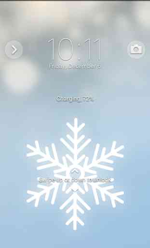Xperia™ thème Winter Snow 1