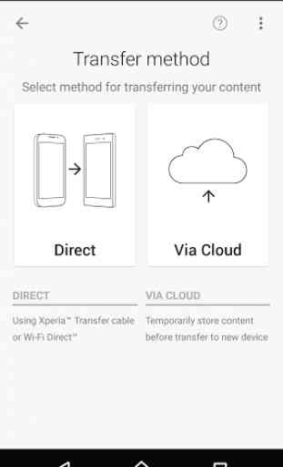 Xperia™ Transfer Mobile 2