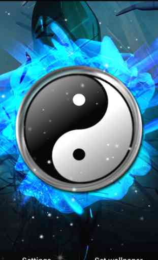 Yin Yang Fond d'écran animé 4
