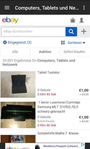 1€ Auktionen auf Ebay 3