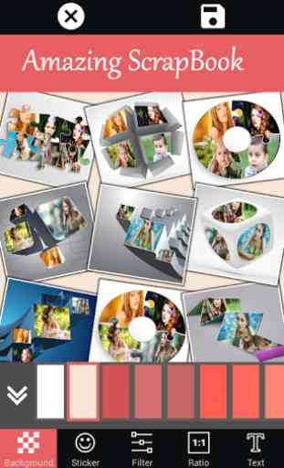 4D Collage Photo Frame 3