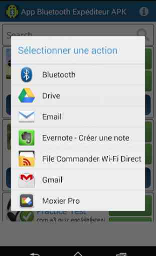 App Bluetooth Expéditeur APK 3