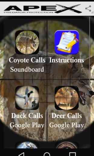 Appels de chasse Coyote 1