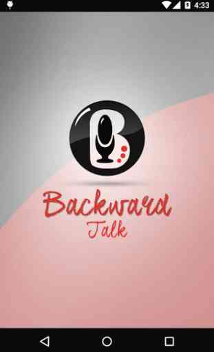 Backward Talk 1