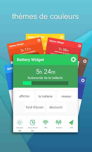Battery Widget - % Indicateur 2