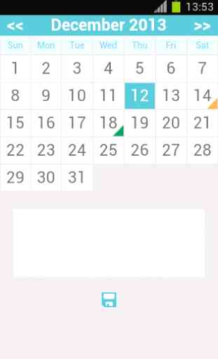 calendrier mensuel - agenda 1