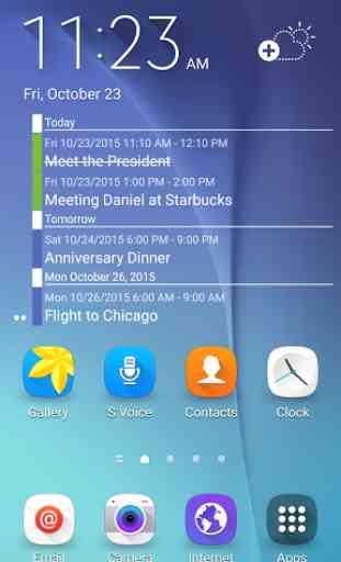 Clean Calendar Widget Android 3