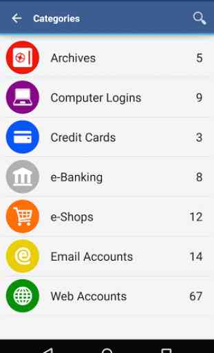 Cloud Wallet App pour Android 2