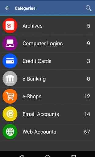 Cloud Wallet App pour Android 3