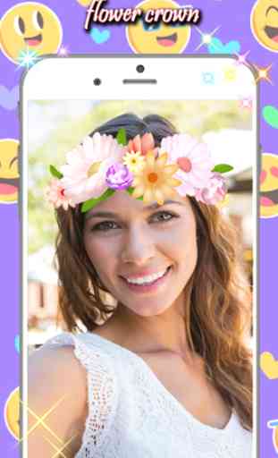 Collage Filters Flower Crown 1