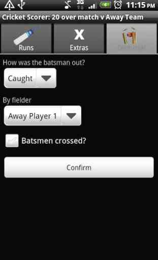 Cricket Scorer for Android 2