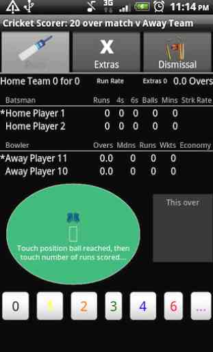 Cricket Scorer for Android 3