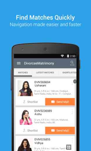 DivorceeMatrimony App 1