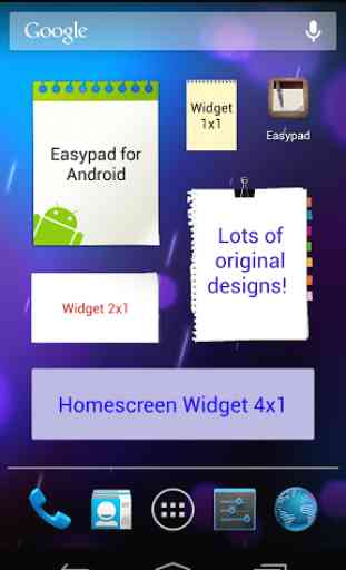 Easypad® (widget bloc-notes) 1