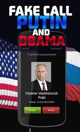 Fake Call: Putin Obama 1