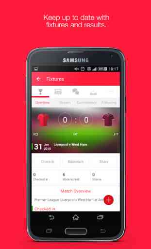 Fan App for Liverpool FC 1