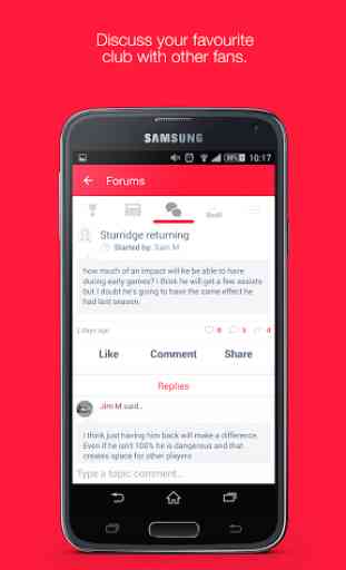 Fan App for Liverpool FC 2
