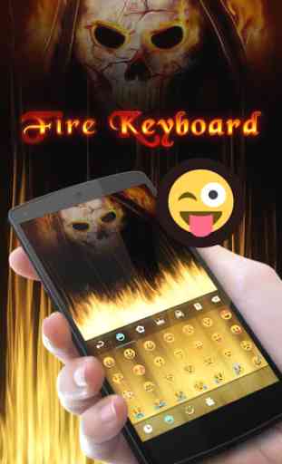 Fire Soul GO Keyboard Theme 2