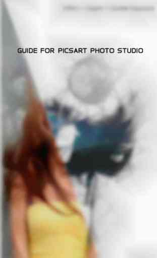 Guide for Picsart Photo Studio 1