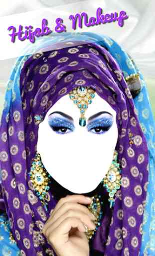 Hijab & Maquillage Cadre Photo 2