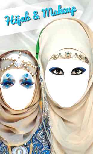 Hijab & Maquillage Cadre Photo 3